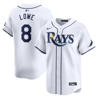 Tampa Bay Rays Brandon Lowe Nike White Home Limited Player Jersey