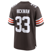 Cleveland Browns Ronnie Hickman Nike Brown Team Game Jersey
