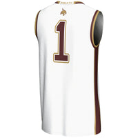 #1 Texas State Bobcats GameDay Greats Lightweight Basketball Jersey - White