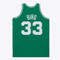 Boston Celtics Mitchell & Ness Larry Bird 1985 Authentic Road Jersey - Kelly Green
