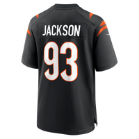 Cincinnati Bengals McKinnley Jackson Nike Black Game Jersey