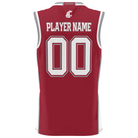 Washington State Cougars GameDay Greats NIL Pick-A-Player Basketball Jersey - Crimson
