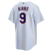 New York Mets Brandon Nimmo Nike White Home Replica Jersey