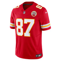 Kansas City Chiefs Travis Kelce Nike Red Vapor F.U.S.E. Limited Jersey