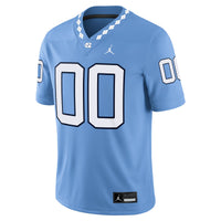 North Carolina Tar Heels Jordan Brand NIL Pick-A-Player Football Game Jersey - Carolina Blue