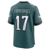 Philadelphia Eagles Harold Carmichael Nike Midnight Green Team Retired Player Game Jersey