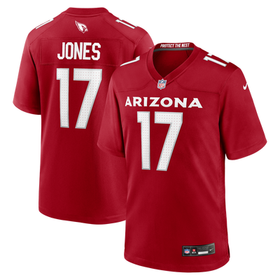 Arizona Cardinals Zay Jones Nike Cardinal Team Game Jersey