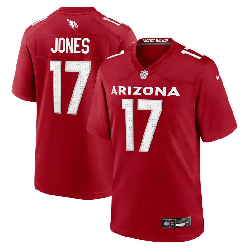Arizona Cardinals Zay Jones Nike Cardinal Team Game Jersey