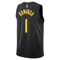 Golden State Warriors Jordan Brand 2024/25 Statement Edition Swingman Jersey - Black - Jonathan Kuminga -