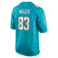Miami Dolphins Darren Waller Nike Aqua Team Game Jersey