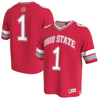 Ohio State Buckeyes GameDay Greats Lightweight Collegiate Football Fashion Jersey - Scarlet