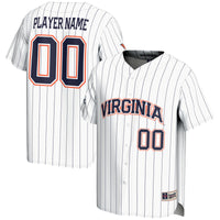 Virginia Cavaliers GameDay Greats NIL Pick-A-Player Lightweight Baseball Jersey - White