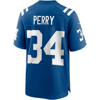 Indianapolis Colts Joe Perry Nike Royal Game Retired Player Jersey