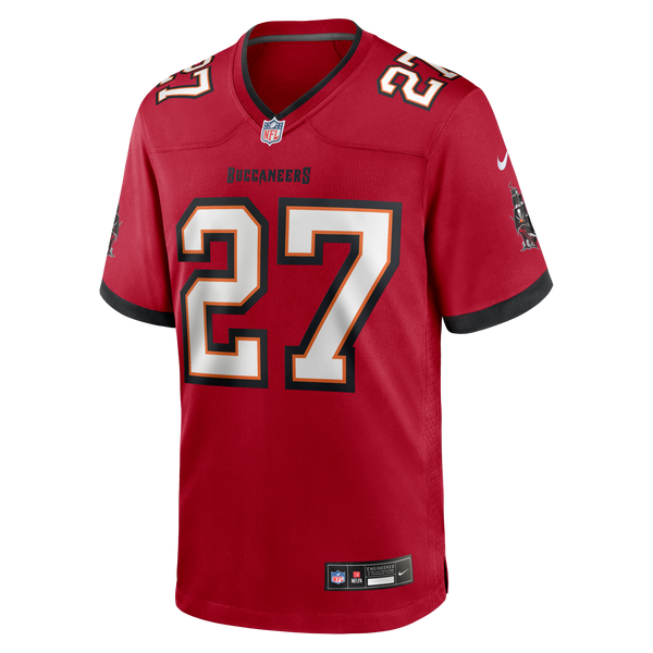Tampa Bay Buccaneers Zyon McCollum Nike Red Game Player Jersey
