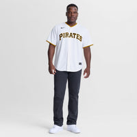 Pittsburgh Pirates Lake Bachar Nike White Home Replica Jersey