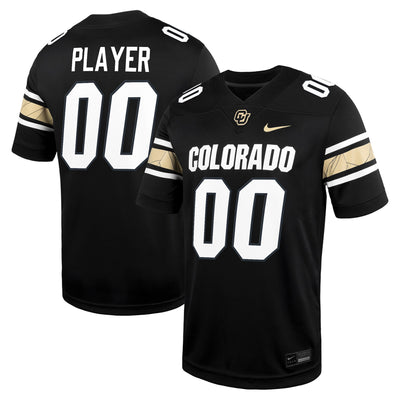 Colorado Buffaloes Nike NIL Pick-A-Player Football Game Jersey - Black