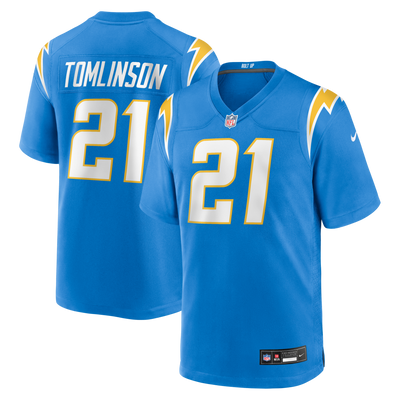 Los Angeles Chargers LaDainian Tomlinson Nike Powder Blue Game Retired Player Jersey