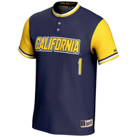#1 Cal Bears GameDay Greats Lightweight Softball Jersey - Navy