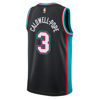 Memphis Grizzlies Nike Classic Edition Jersey - Black - Kentavious Caldwell-Pope