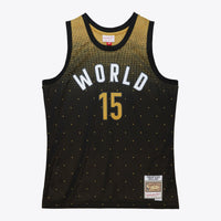 NBA Mitchell & Ness Nikola Jokic 2016 World Authentic Jersey All-Star - Black/Gold