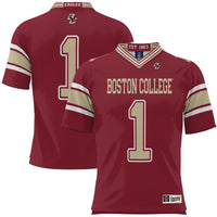 #1 Boston College Eagles GameDay Greats Football Jersey - Maroon