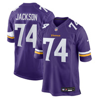 Minnesota Vikings Donovan Jackson Nike Purple Game Player Jersey