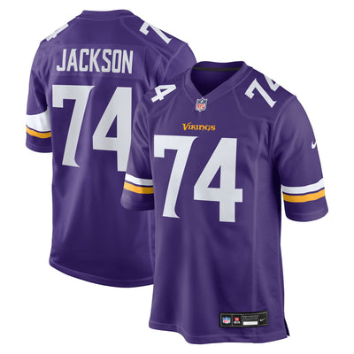 Minnesota Vikings Donovan Jackson Nike Purple Game Player Jersey