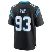 Carolina Panthers LaBryan Ray Nike Black Team Game Jersey