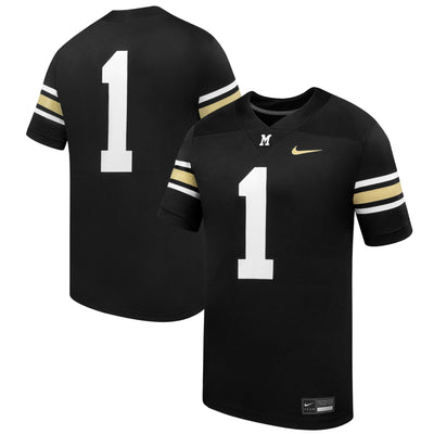 #1 Missouri Tigers Nike 100th Anniversary Replica Football Jersey - Black