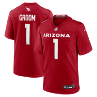 Arizona Cardinals Number 1 Groom Nike Cardinal Game Jersey