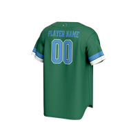 Tulane Green Wave GameDay Greats NIL Pick-A-Player Lightweight Baseball Jersey - Green