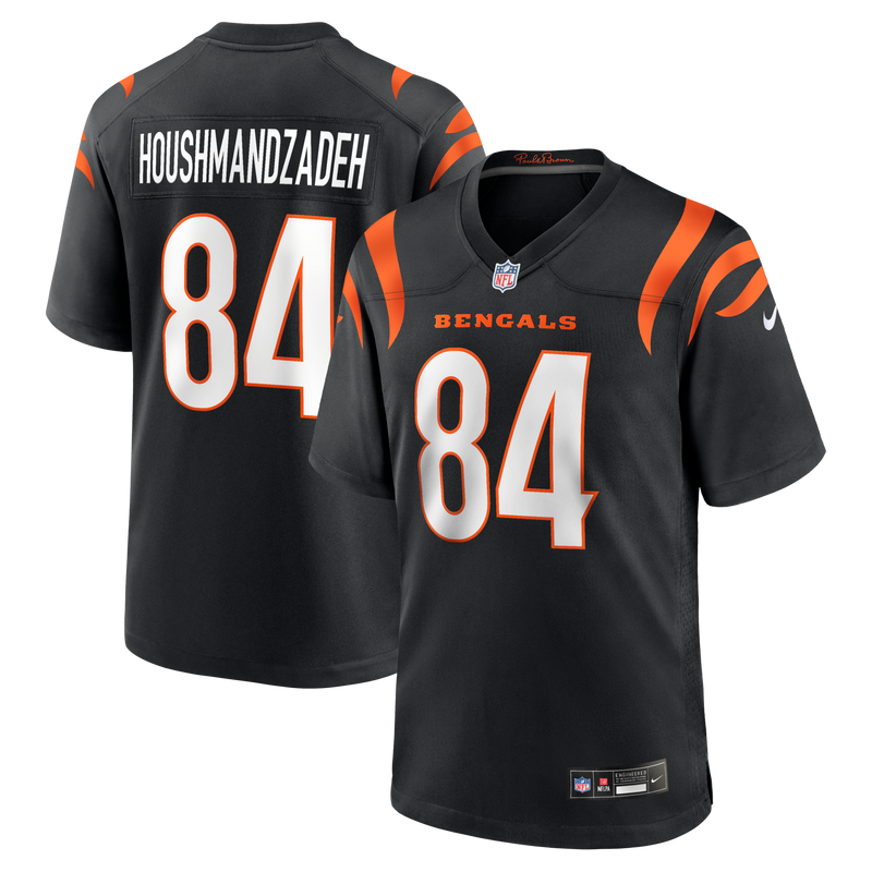Cincinnati Bengals T. J. Houshmandzadeh Nike Black Team Retired Player Game Jersey
