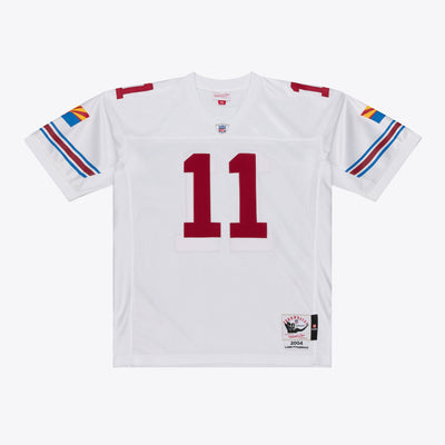 Arizona Cardinals Larry Fitzgerald Mitchell & Ness White 2004 Authentic Throwback Jersey