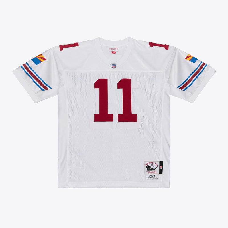 Arizona Cardinals Larry Fitzgerald Mitchell & Ness White 2004 Authentic Throwback Jersey
