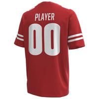 Wisconsin Badgers Under Armour NIL Pick-A-Player Replica Football Jersey - Red