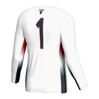 #1 Howard Bison GameDay Greats Lightweight Volleyball Jersey - White
