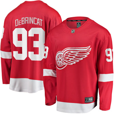 Detroit Red Wings Alex DeBrincat Fanatics Red Breakaway Jersey