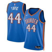 Oklahoma City Thunder Nike Icon Swingman Jersey - Blue - Nikola Topić