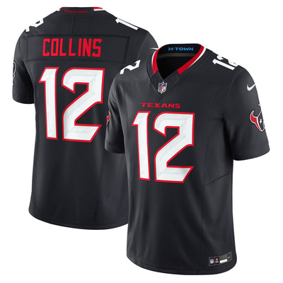 Houston Texans Nico Collins Nike Navy Team Vapor F.U.S.E. Limited Jersey
