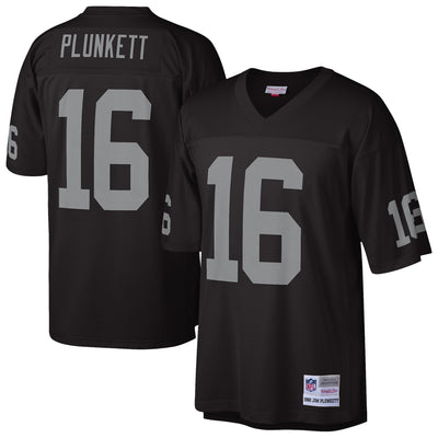 Oakland Raiders Jim Plunkett Mitchell & Ness Black 1980 Legacy Replica Jersey