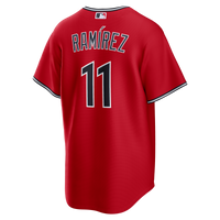 Cleveland Guardians José Ramírez Nike Red Alternate Replica Jersey