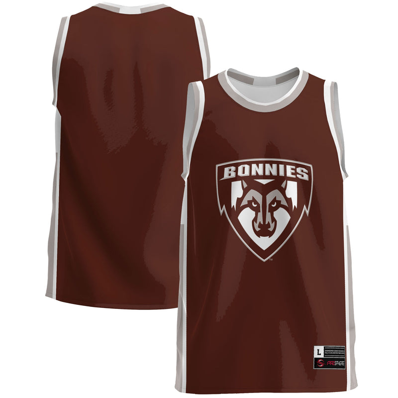 St. Bonaventure Bonnies GameDay Greats Lightweight Basketball Jersey - Brown