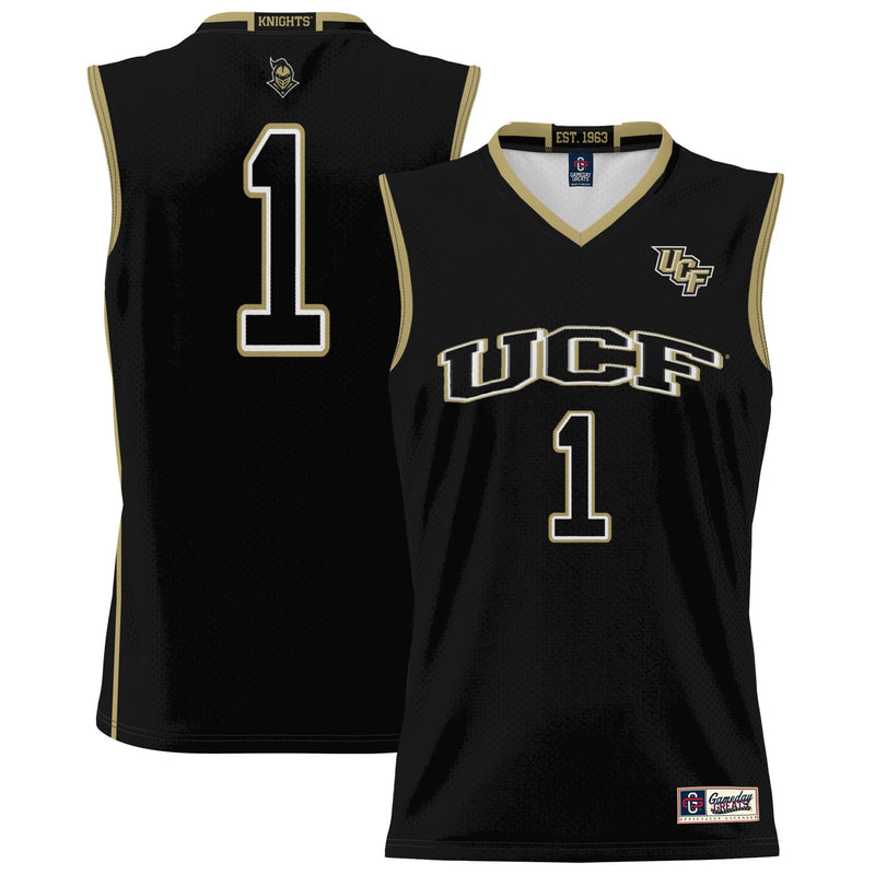 #1 UCF Knights GameDay Greats Lightweight Basketball Jersey - Black