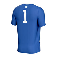 #1 Kentucky Wildcats GameDay Greats Lightweight Soccer Fashion Jersey - Royal