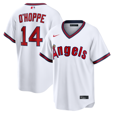 Los Angeles Angels Logan O'Hoppe Nike White Alternate Replica Jersey
