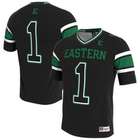 Eastern Michigan Eagles GameDay Greats Lightweight Collegiate Football Blackout Fashion Jersey