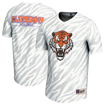 Clemson Tigers GameDay Greats Lightweight Pickleball Jersey - White