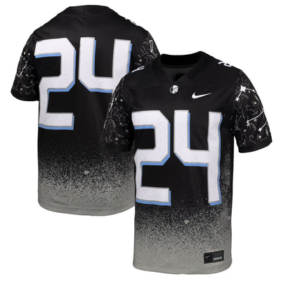 #24 UCF Knights Nike 2024 Space Game Alternate Game Jersey - Black