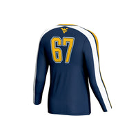 West Virginia Mountaineers GameDay Greats #67 Lightweight Volleyball Fashion Jersey - Navy