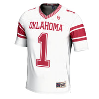 GameDay Greats #1 White Oklahoma Sooners Football Jersey